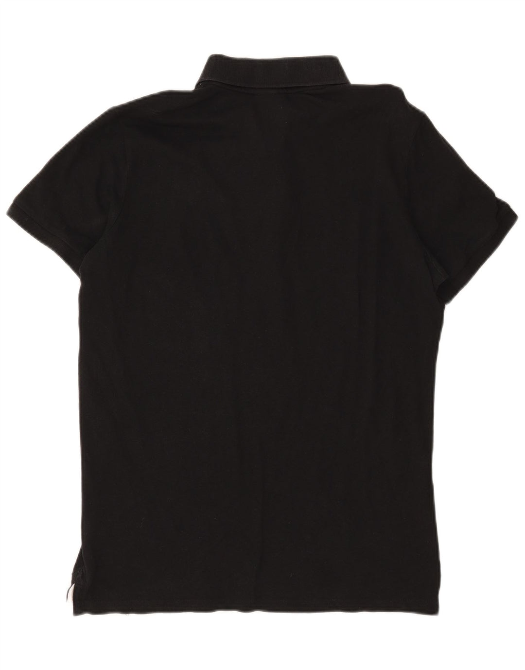Polo Uomo Diadora Media Nera in Cotone