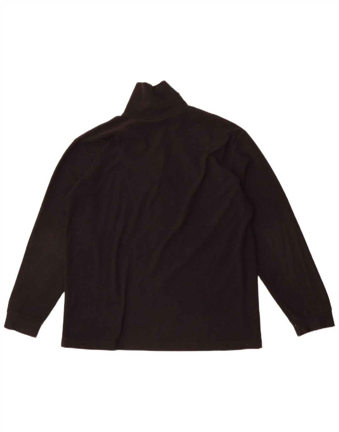 Maglione in pile da uomo con zip e collo Invicta XL poliestere nero
