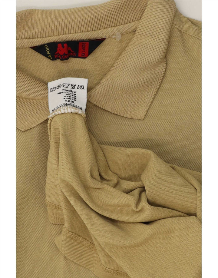 Polo Kappa Uomo 2XL Cotone Beige
