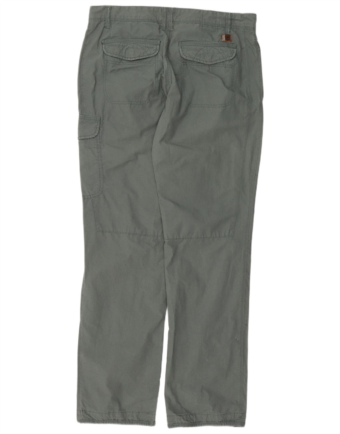 Pantaloni cargo dritti da uomo TIMBERLAND W36 L34 cotone verde