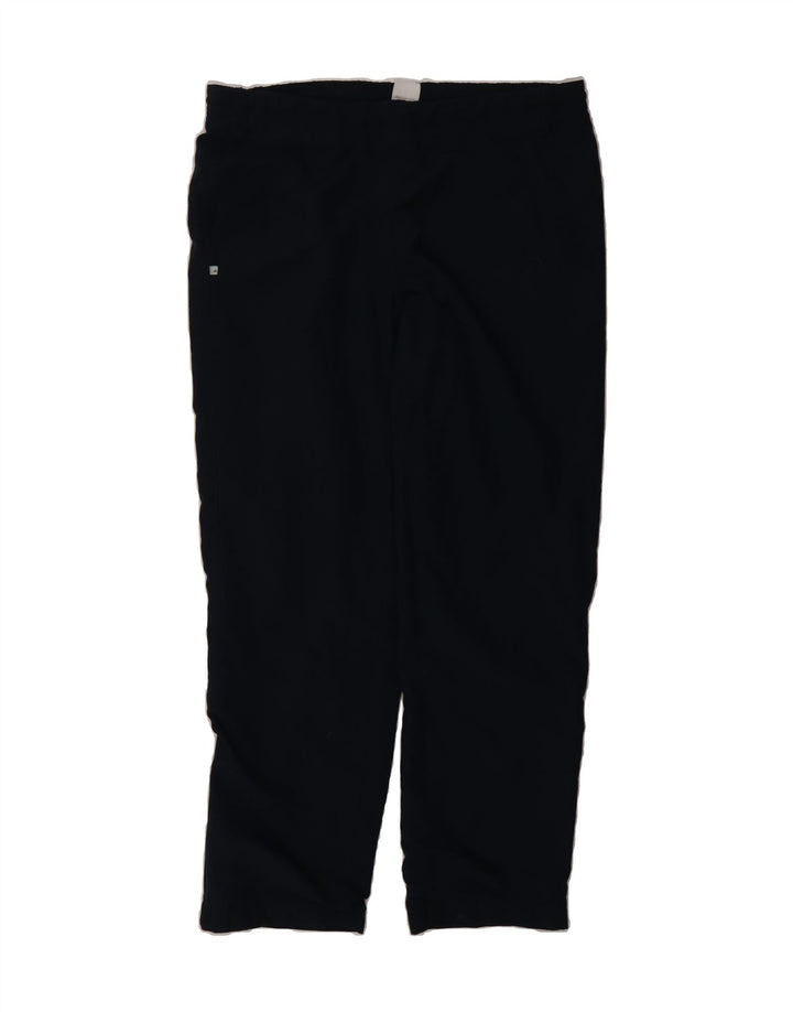 ADIDAS Womens Tracksuit Trousers UK 16 Large Navy Blue Polyester Vintage Adidas and Second-Hand Adidas from Messina Hembry 
