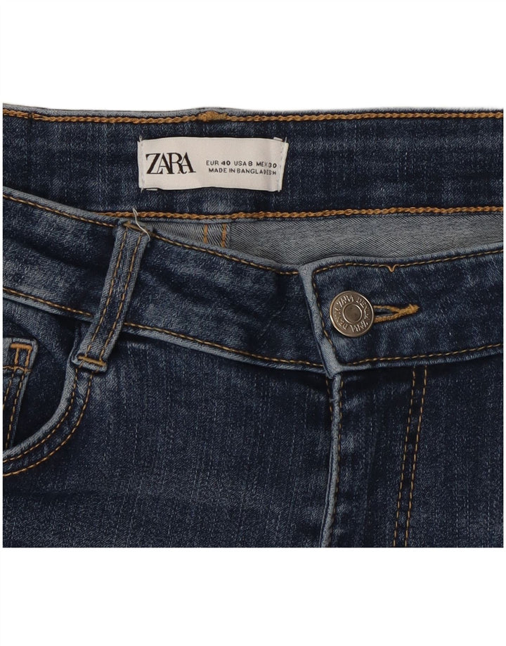 Jeans skinny da donna Zara EU 40 medi W30 L27 Blu