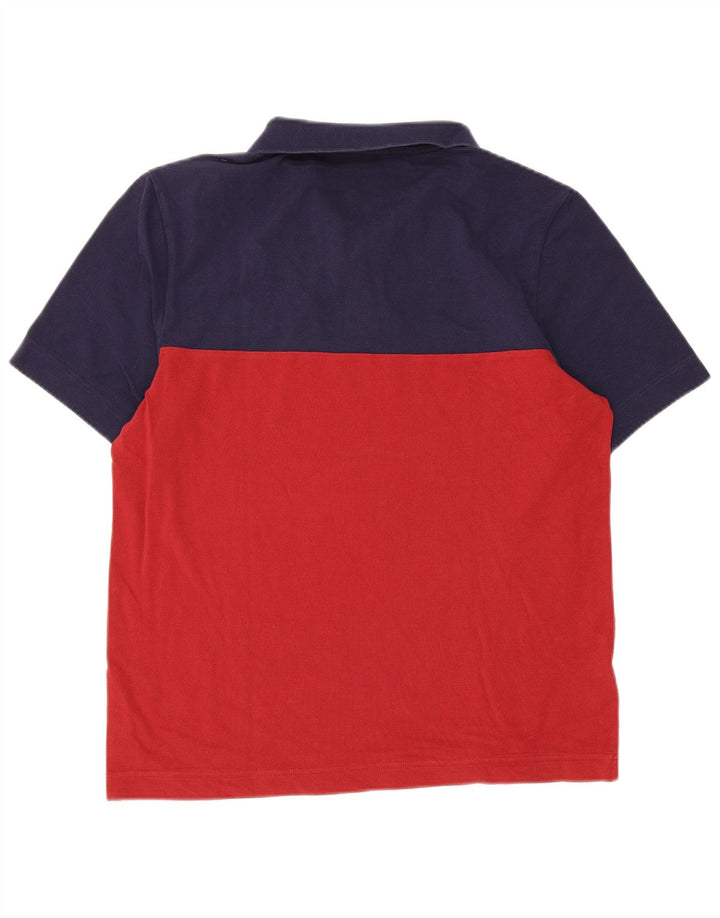 Polo da uomo Fred Perry in cotone color block medio multicolore