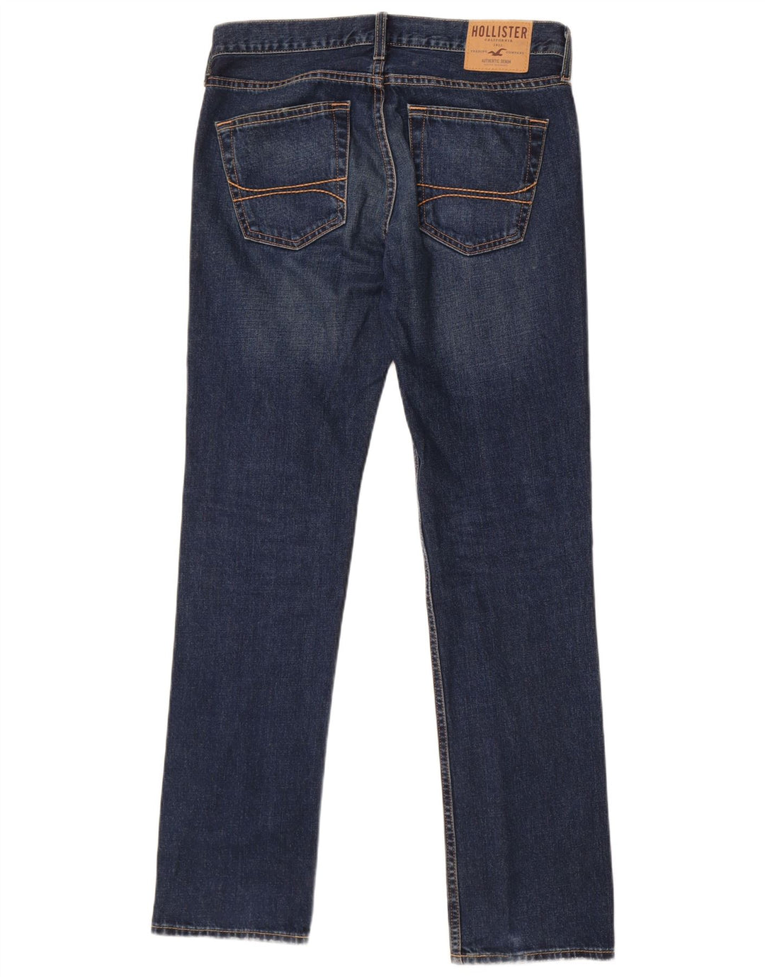 Jeans slim da uomo Hollister W30 L32 cotone blu