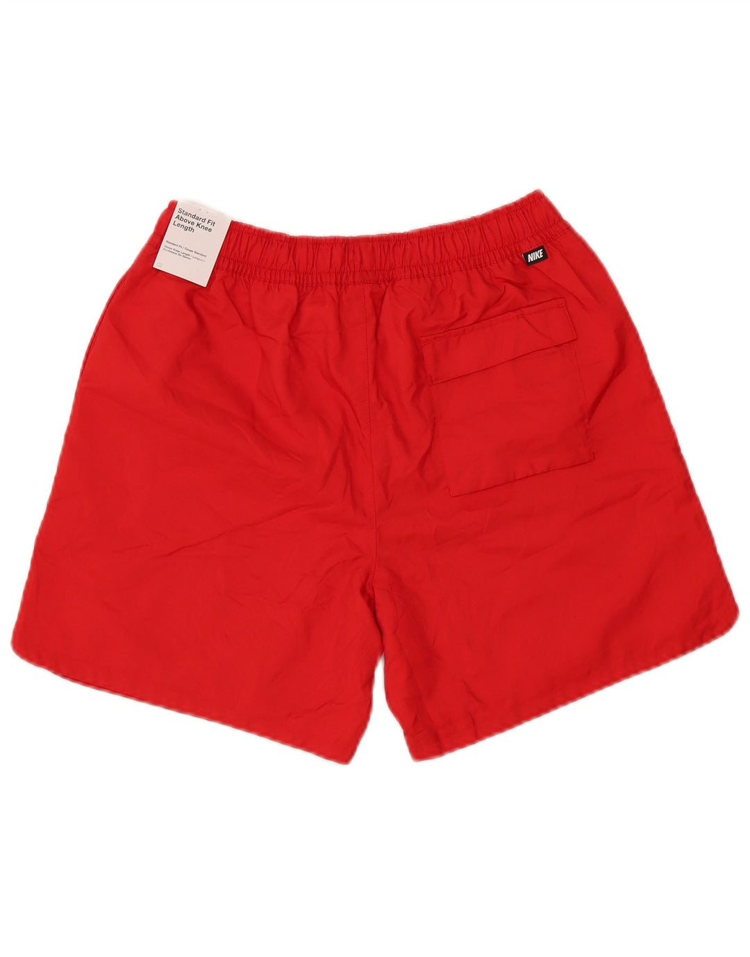 Pantaloncini da bagno Nike da uomo piccoli in poliestere rosso
