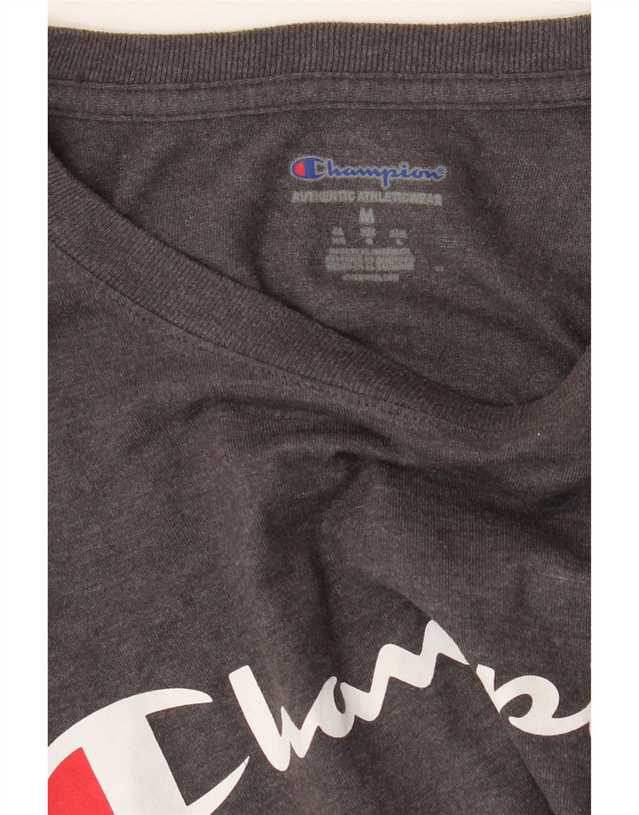 T-shirt grafica da uomo Champion Top grigio medio