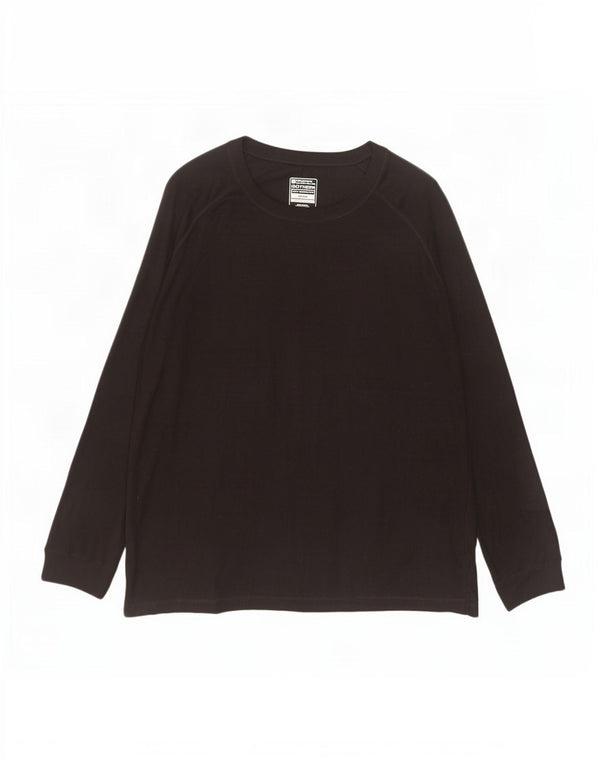 Mountain Warehouse Maglia termica termica da donna a maniche lunghe UK 26 5XL Nera