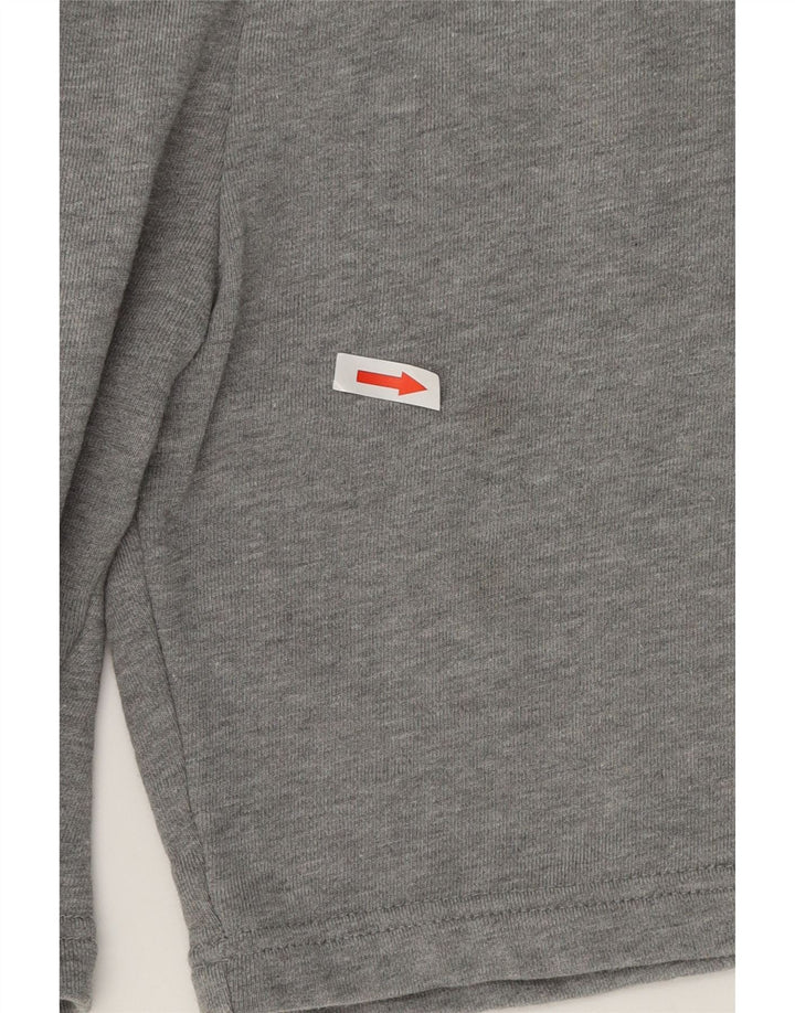 Pantaloncini sportivi vestibilità regolare da uomo Marks & Spencer in cotone grigio medio