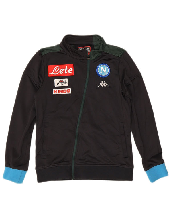 Giacca da tuta Kappa Gara Graphic da bambino 9-10 anni color block nero