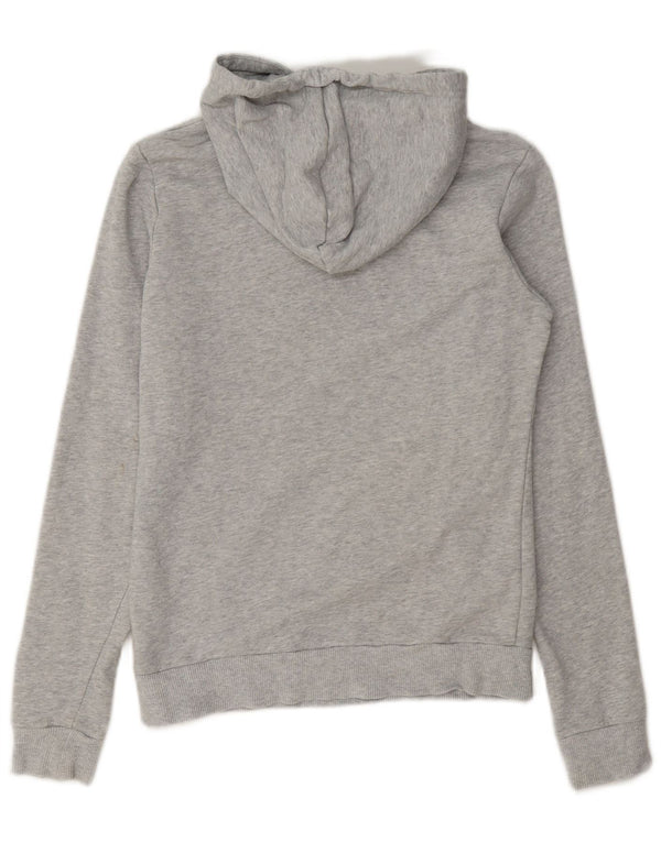 Felpa con cappuccio grafica da donna Puma UK 8 Small Cotone chiazzato grigio