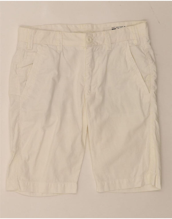 Pantaloncini chino da uomo Slam IT 46 piccoli W29 cotone bianco