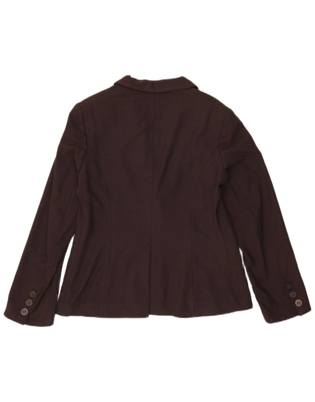 Giacca blazer a 1 bottone Marks & Spencer da donna UK 14 Marrone medio