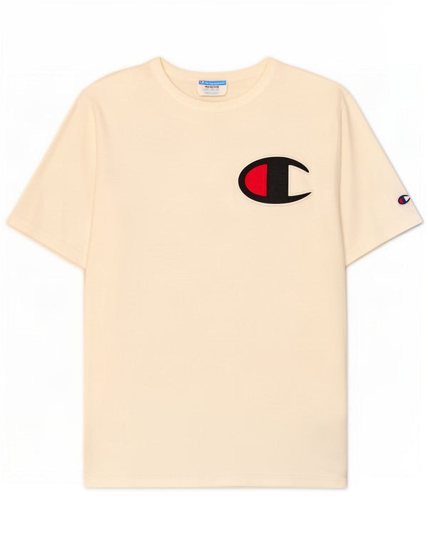 T-shirt grafica da uomo Champion Top bianco medio