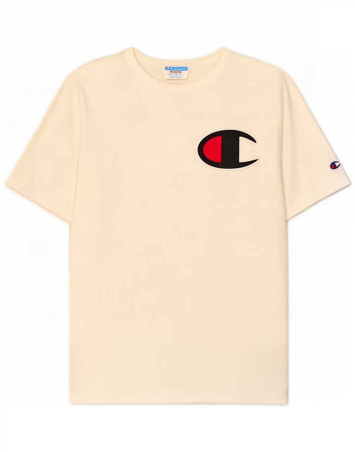 T-shirt grafica da uomo Champion Top bianco medio