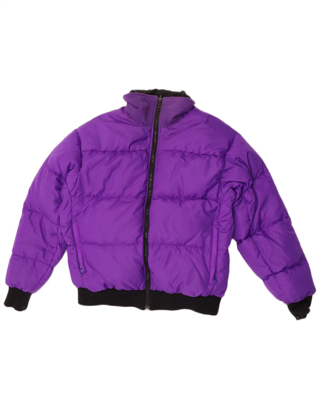 Giacca imbottita reversibile da donna Columbia UK 16 Large Purple Colourblock