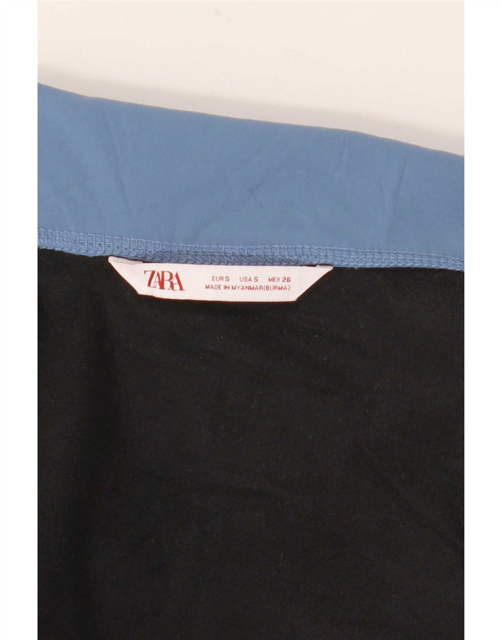 Giacca da ginnastica oversize da donna Zara UK 10 piccola blu