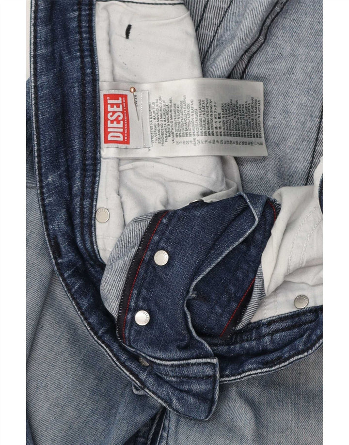 Jeans dritti da uomo Diesel W34 L34 cotone blu