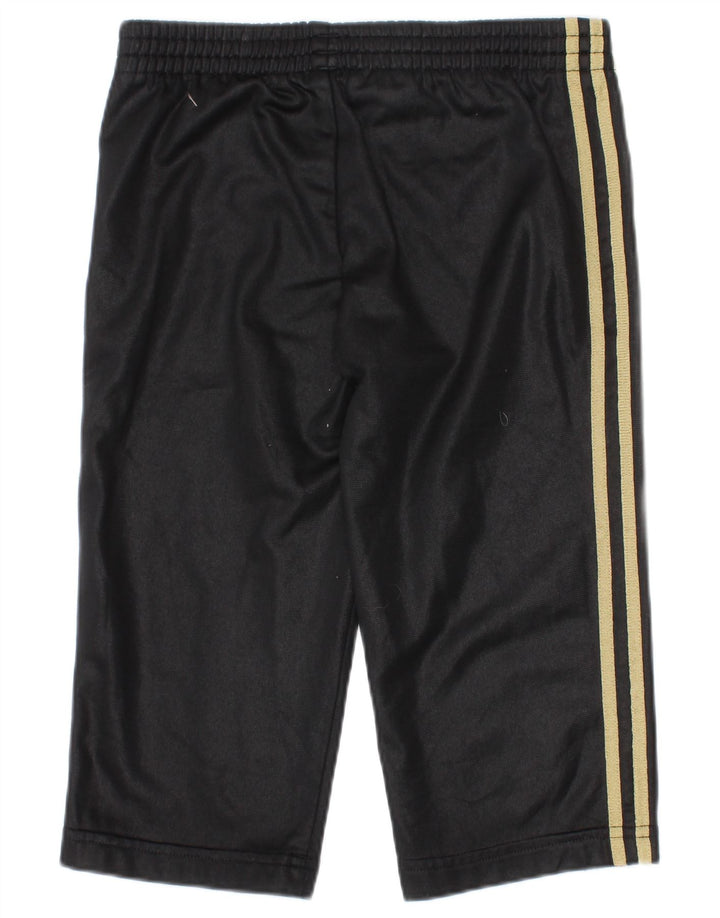 Pantaloni della tuta da ragazzo Adidas 2-3 anni in poliestere nero