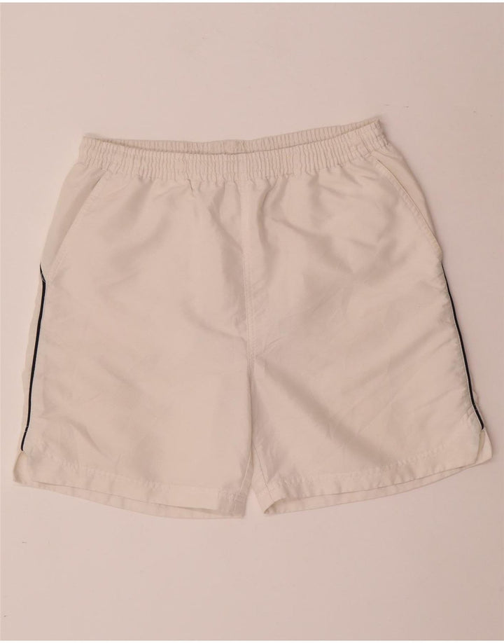 Pantaloncini sportivi da uomo FILA piccoli in poliestere bianco
