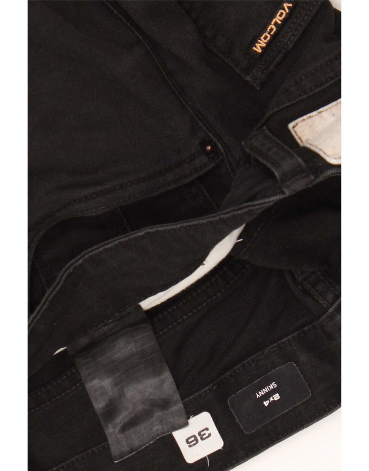 Jeans skinny da uomo Volcom W36 L32 cotone nero