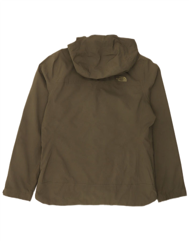 Giacca a vento con cappuccio da donna The North Face UK 14 Medium Khaki