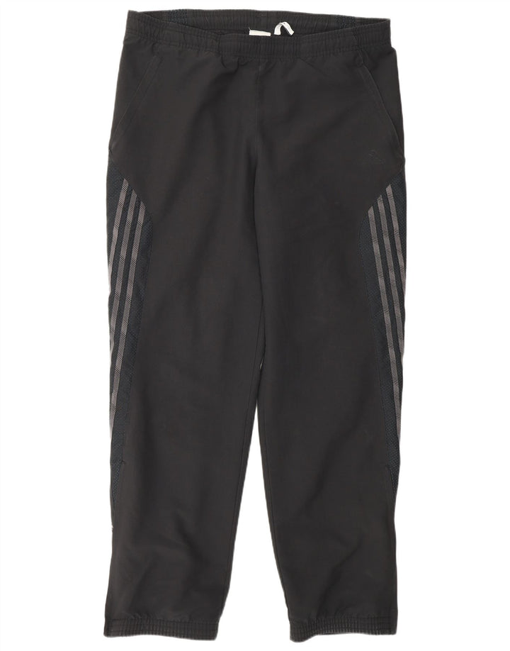Pantaloni da tuta da uomo Adidas Climalite Joggers medio poliestere nero