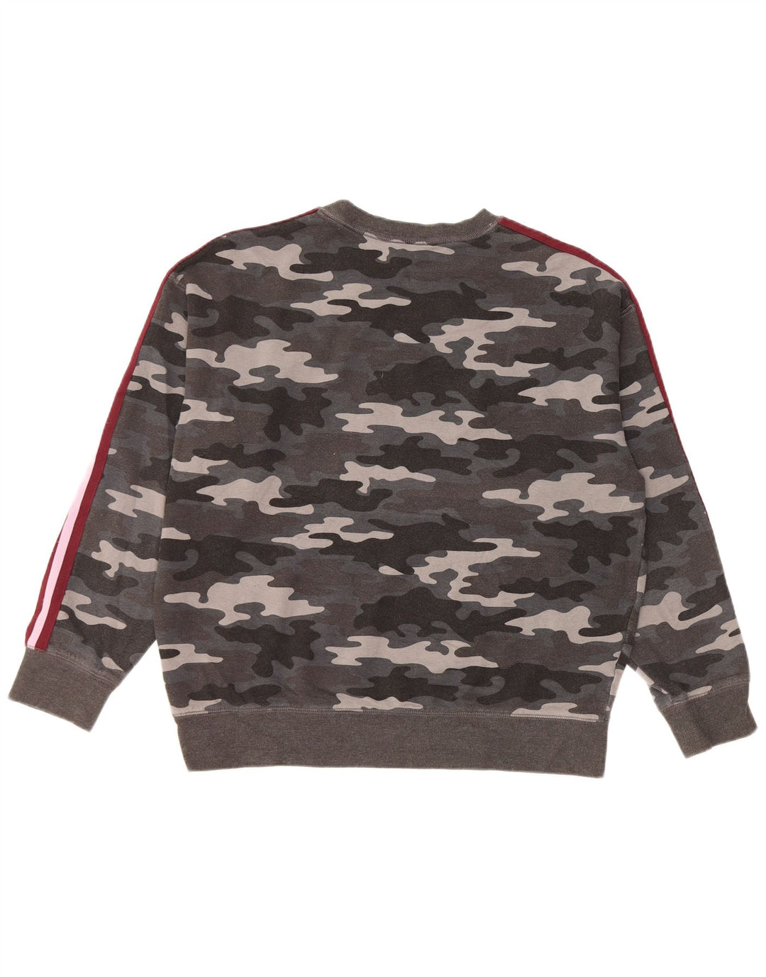Felpa da donna EDDIE BAUER UK 14 Medio grigio mimetico