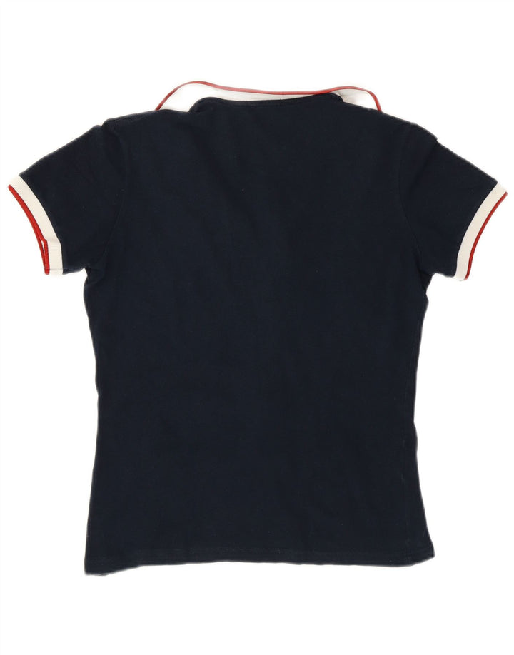 Polo da donna FRED PERRY UK 12 medio blu navy