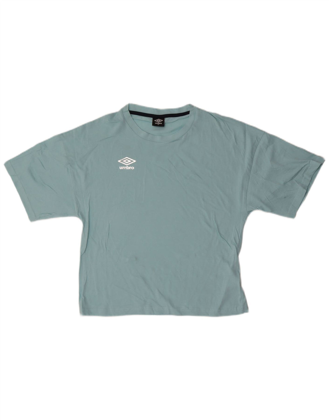 T-shirt da donna Umbro Top UK 14 cotone blu medio