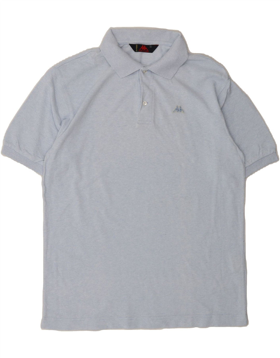 KAPPA Mens Polo Shirt Large Blue Cotton Vintage Kappa and Second-Hand Kappa from Messina Hembry 