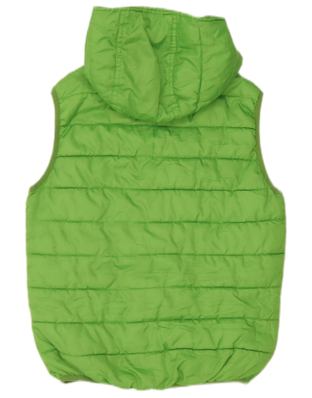 Gilet imbottito con cappuccio Champion da ragazzo 9-10 anni in poliestere verde