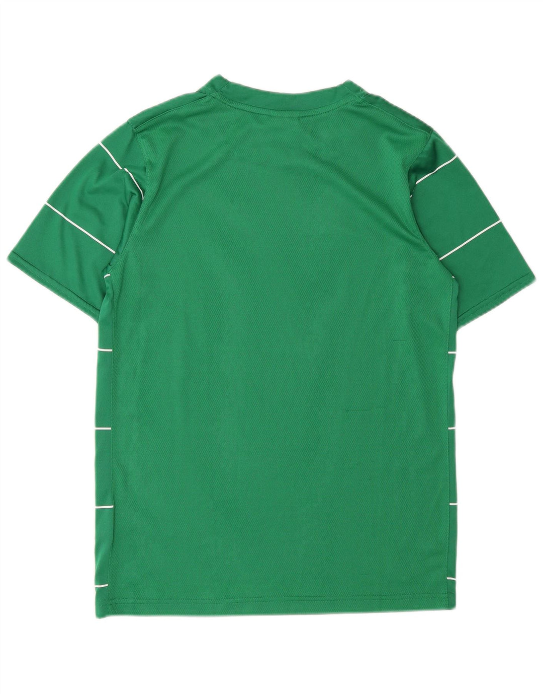 T-shirt grafica da ragazzo Nike Top 12-13 anni in poliestere a righe verdi grandi