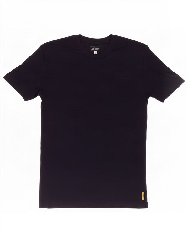 T-shirt da uomo Armani Jeans Top 2XL in viscosa blu navy