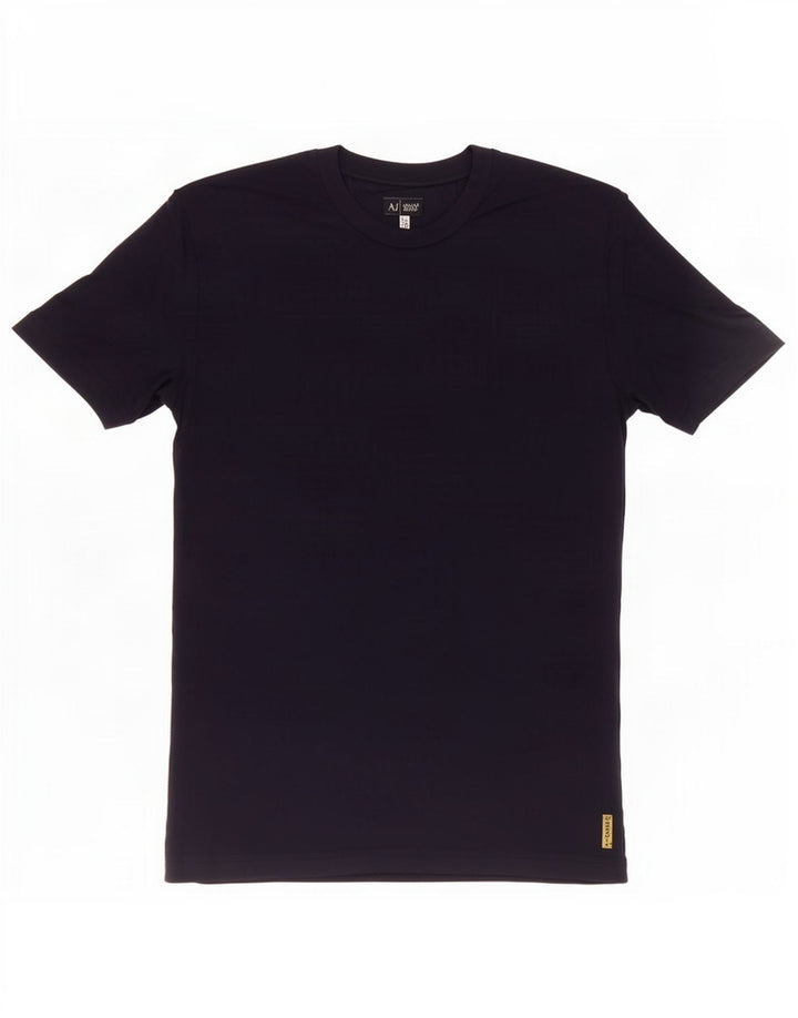 T-shirt da uomo Armani Jeans Top 2XL in viscosa blu navy