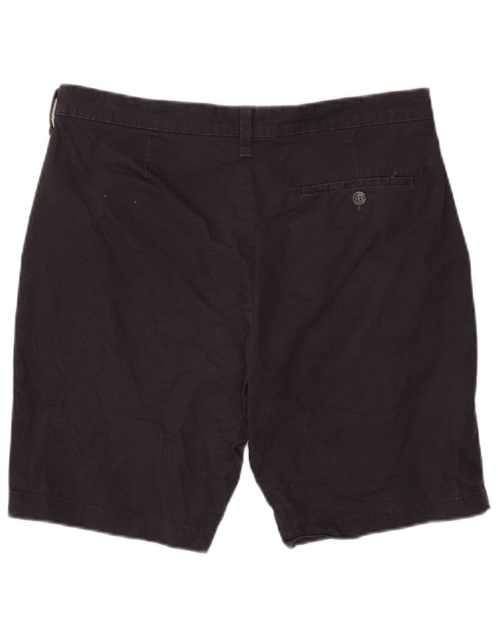 Pantaloncini chino da uomo Marks & Spencer W34 grandi in cotone blu navy