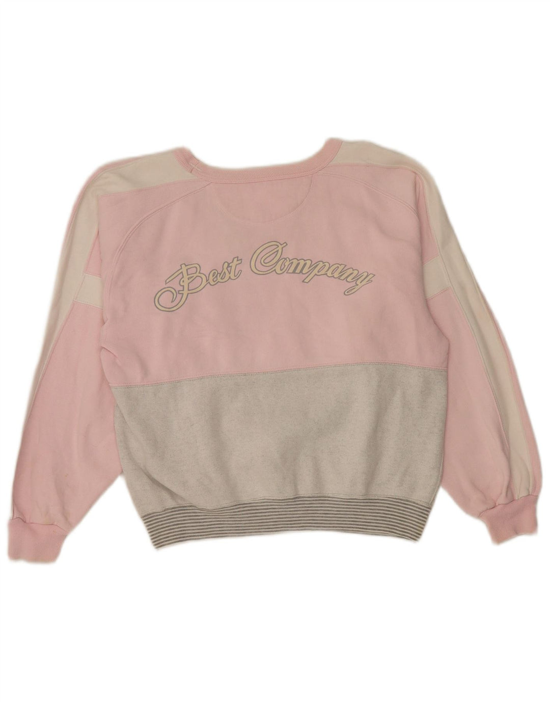 Felpa corta da donna Best Company, taglia UK 14, colore rosa medio