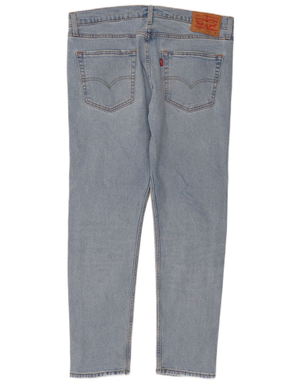 Jeans Levi's Uomo 512 Slim Tapered W34 L30 Cotone Blu