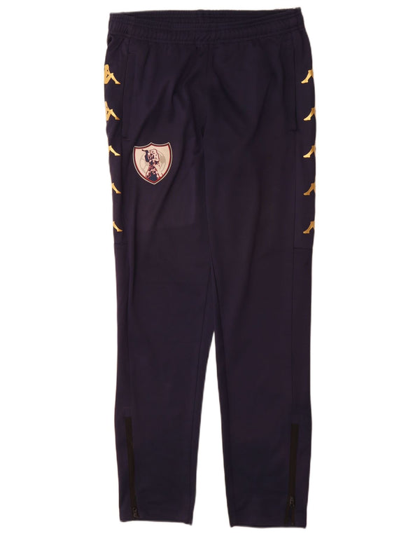 Pantaloni da tuta Kappa Sambenedettese Graphic da uomo, colore blu navy medio