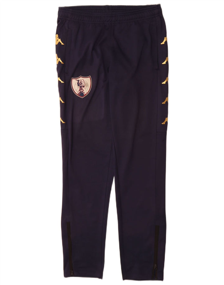 Pantaloni da tuta Kappa Sambenedettese Graphic da uomo, colore blu navy medio