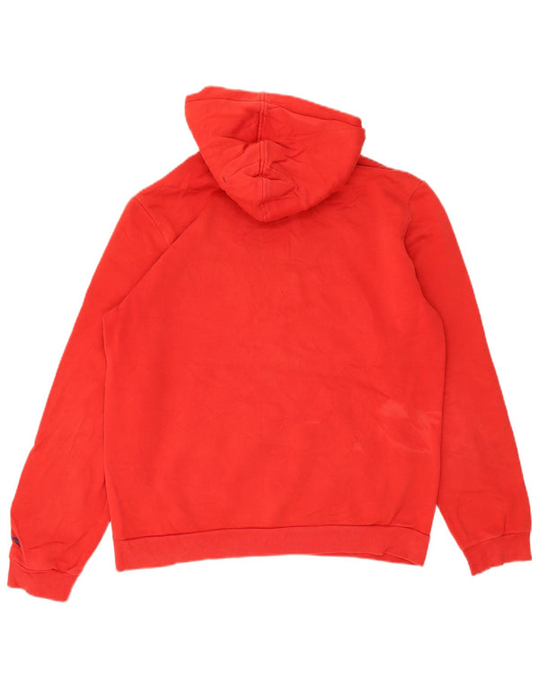 Felpa con cappuccio grafica da ragazzo Puma 15-16 anni 2XL Cotone rosso