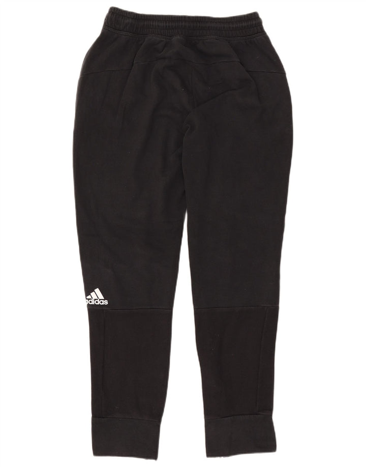 Pantaloni da tuta da uomo ADIDAS medio cotone nero