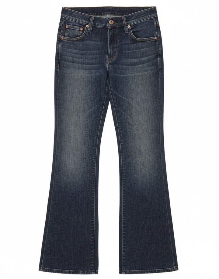 Jeans svasati da donna Lee W26 L33 cotone blu