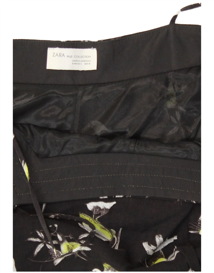 Abito sottoveste da donna Zara con motivo astratto UK 8 piccolo multicolore