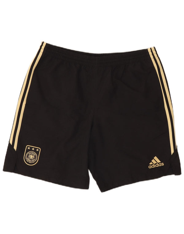 Pantaloncini sportivi Adidas da uomo Deutscher Fussball Bund XL poliestere nero