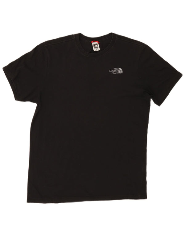 T-shirt grafica da uomo The North Face Top in cotone nero medio