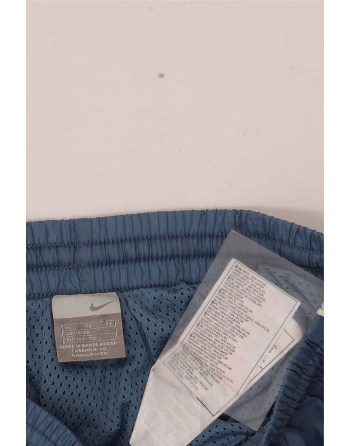 Pantaloni della tuta da ragazzo Nike 13-14 anni XL nylon blu