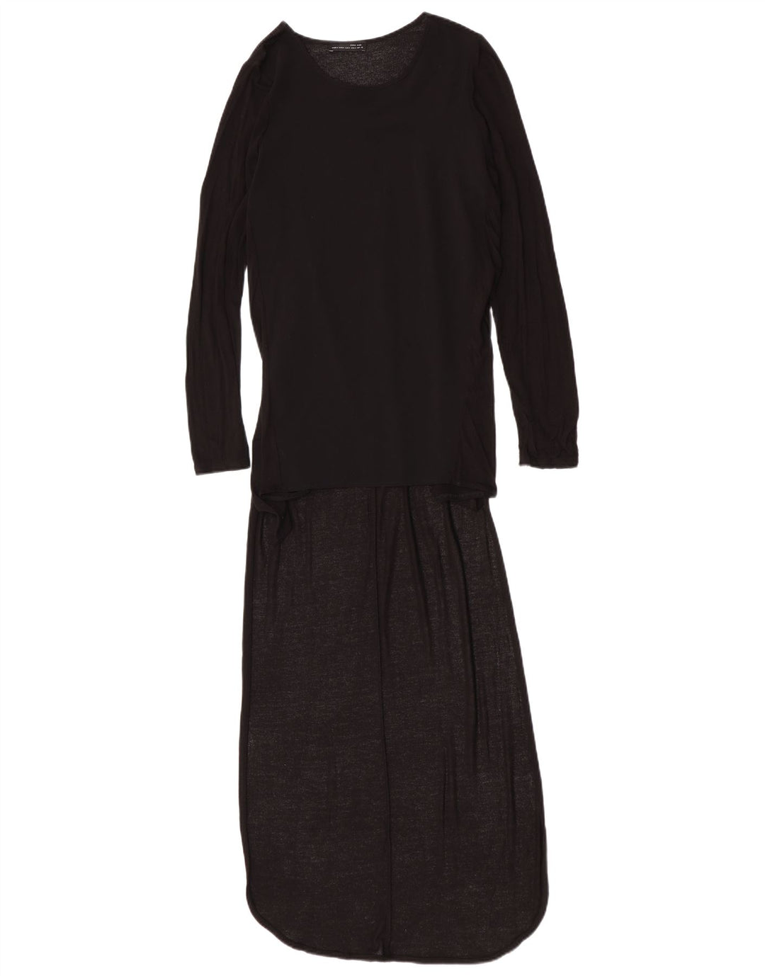 Abito maglione Zara da donna UK 8 piccolo nero
