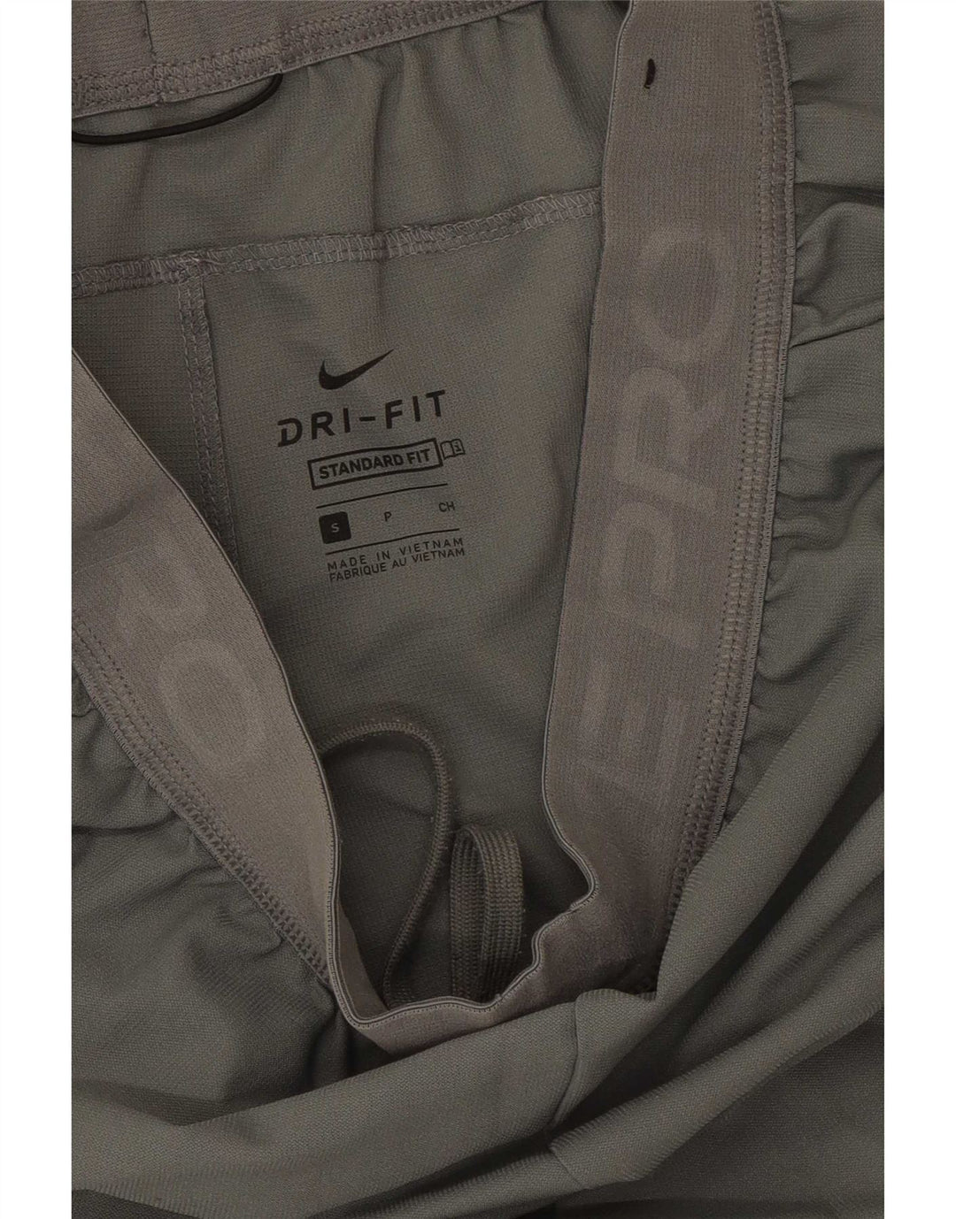 Pantaloncini sportivi Nike Dri Fit Graphic Standard da uomo piccoli in poliestere kaki