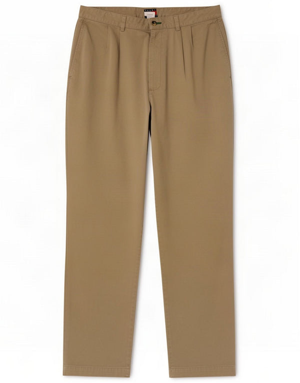 Tommy Hilfiger Uomo Pantaloni chino con pegged W36 L32 Cotone beige