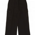 Pantaloni da tuta cargo da donna Marks & Spencer UK 14 Large in viscosa nera